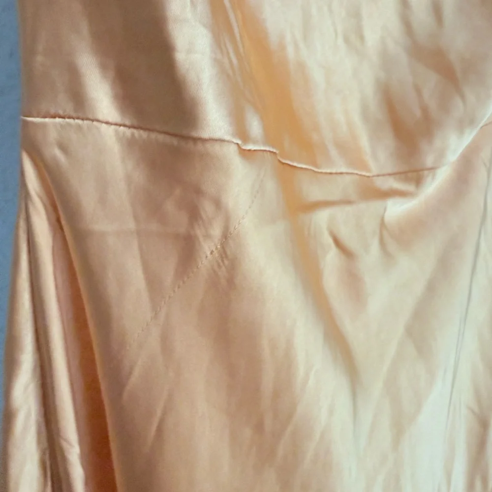 Selfie Leslie Italia Azure Crossover Halter neck Satin Maxi Dress Sun - Picture 7 of 7